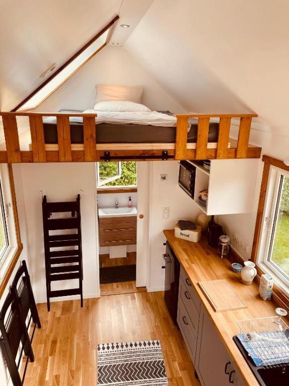 Tiny House Fleesensee Mit Eigenem Garten Und Nur Wenige Meter Vom Seeufer Göhren-Lebbin Eksteriør bilde